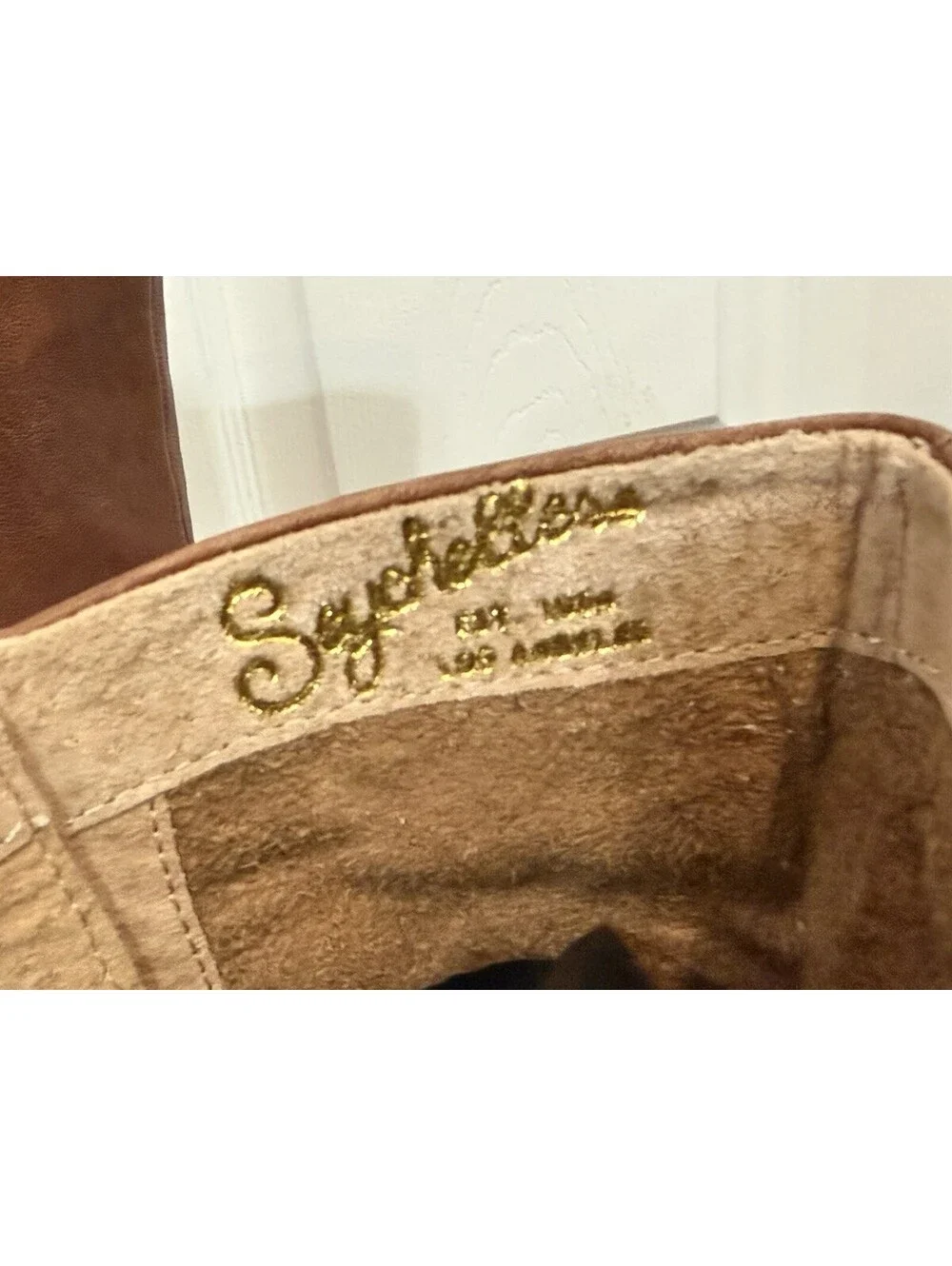 Seychelles Rally Tall Leather Brown Boot Size 7.5 Women's NWOB
